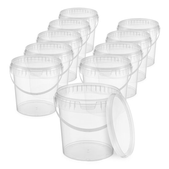 Cubos de plástico