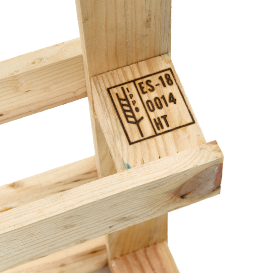 Palets de madera con tratamiento 1ª y 2ª generación